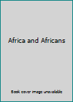 Hardcover Africa and Africans Book