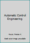 Hardcover Automatic Control Engineering Book