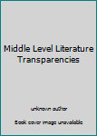 Paperback Middle Level Literature Transparencies Book