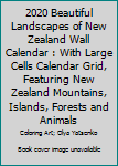 Paperback 2020 Beautiful Landscapes of New Zealand Wall Calendar : With Large Cells Calendar Grid, Featuring New Zealand Mountains, Islands, Forests and Animals Book