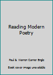 Unknown Binding Reading Modern Poetry Book