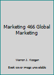 Paperback Marketing 466 Global Marketing Book
