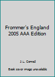 Paperback Frommer's England 2005 AAA Edition Book