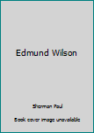 Hardcover Edmund Wilson Book