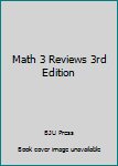 Paperback Math 3 Reviews 3rd Edition Book