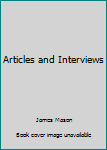 Paperback Articles and Interviews Book