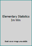 3.5" disk Elementary Statistics Im Win Book