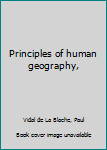 Unknown Binding Principles of human geography, Book