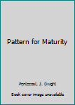 Hardcover Pattern for Maturity Book