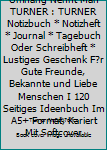 Superhelden Ohne Umhang Nennt Man TURNER : TURNER Notizbuch * Notizheft * Journal * Tagebuch Oder Schreibheft * Lustiges Geschenk F?r Gute Freunde, Bekannte und Liebe Menschen I 120 Seitiges Ideenbuch