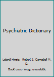 Hardcover Psychiatric Dictionary Book