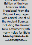 Hardcover Saint Joseph, Large Type, Illustrated, Edition of the New American Bible, Translated From the Original Languages with Critical Use of All the Ancient Sources, Including the Revised New Testament (with many helps for Bible reading; Vatican II Constitution  Book