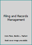 Hardcover Filing and Records Management Book