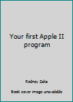 Paperback Your first Apple II program Book