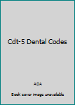 Spiral-bound Cdt-5 Dental Codes Book