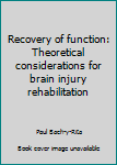 Recovery of Function