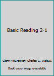 Hardcover Basic Reading 2-1 Book