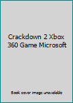 Video Game Crackdown 2 Xbox 360 Game Microsoft Book