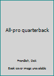 Unknown Binding All-pro quarterback Book