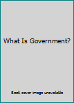 DVD What Is Government? Book