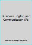Hardcover Business English and Communication 5/e Book