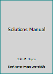 Paperback Solutions Manual Book