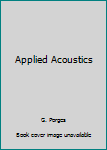 Paperback Applied Acoustics Book