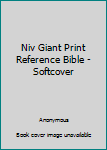 Mass Market Paperback Niv Giant Print Reference Bible - Softcover Book