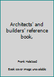 Unknown Binding Architects' and builders' reference book, Book