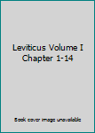 Unknown Binding Leviticus Volume I Chapter 1-14 Book