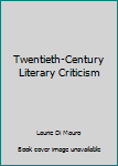 Paperback Twentieth-Century Literary Criticism Book
