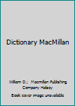 Hardcover Dictionary MacMillan Book