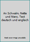 Hardcover An Schwalm, Nette und Niers. Text deutsch und englisch Book