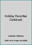 Spiral-bound Holiday Favorites Cookbook Book