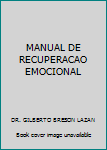 Board book MANUAL DE RECUPERACAO EMOCIONAL Book