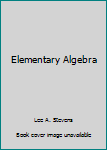 Hardcover Elementary Algebra Book