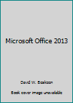 Paperback Microsoft Office 2013 Book