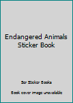 Paperback Endangered Animals Sticker Book