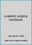 Hardcover Livestock judging handbook, Book