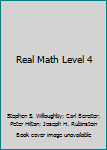 Hardcover Real Math Level 4 Book