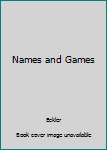 Hardcover Names and Games Book