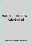 Video Game NBA 2K9 - Xbox 360 - Refurbished Book