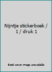 Paperback Nijntje stickerboek / 1 / druk 1 [Dutch] Book