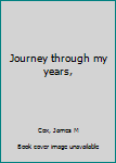 Unknown Binding Journey through my years, Book