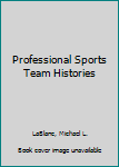 Hardcover Professional Sports Team Histories Book