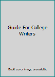 Paperback Guide For College Writers Book