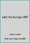 Paperback Let's Go Europe 1987 Book