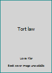 Paperback Tort law Book