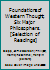 Foundations of Western Thought; Six Major Philosophers. [Selection of Readings] B000FMCGAK Book Cover