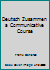 Deutsch Zusammen a Communicative Course 0536609365 Book Cover